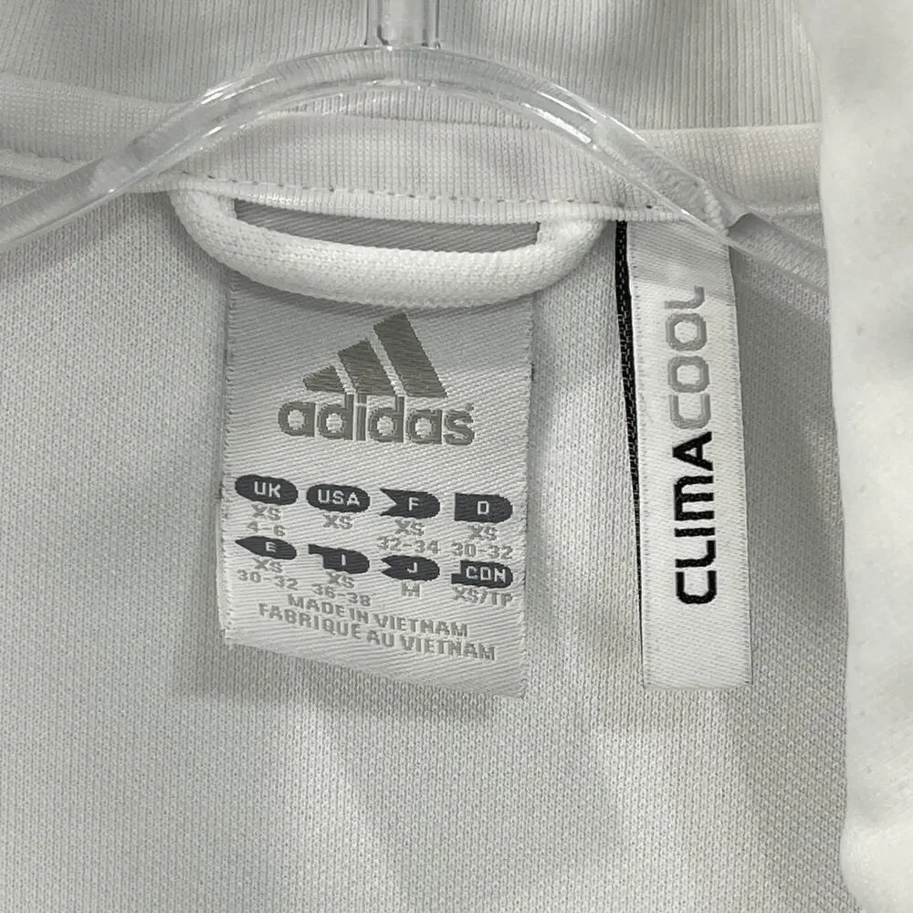Adidas Climacool Full Zip Track Jacket 3 Stripes Boys Youth XS ( 7-8‎ Years)